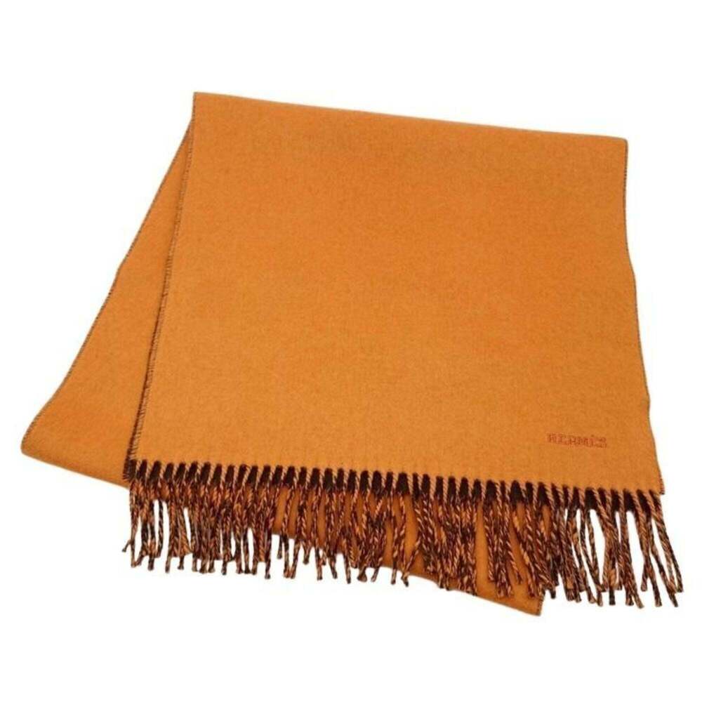 HERMES Brown Scarf